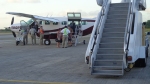 Tropical Air runs a 14-passenger Cessna on the milk run between Belize City and Placencia.